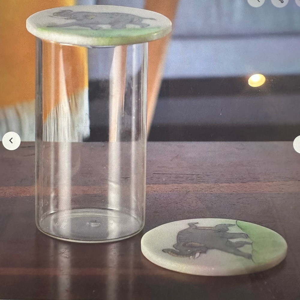Elephant Coasters Set - Picture 3 of 5